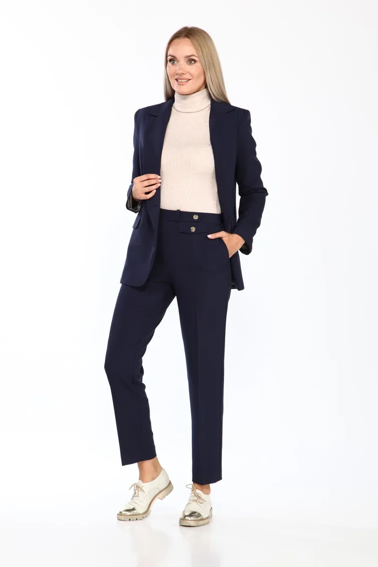 Garnitur Vilena-fashion #694 temno-sinij