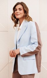 Костюм GIZART 5368 голубой, капучино