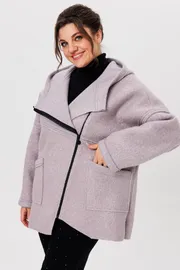 Полупальто Michel Chic арт. 360/1 серый кварц