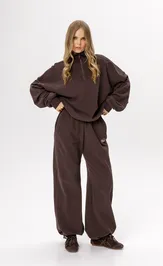 Activewear Pirs 6530 korichnevyj s logo