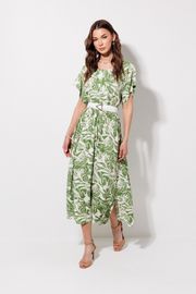 Платье Люше арт. 4381 зеленый