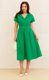 Dress PND 81080 zelenyj