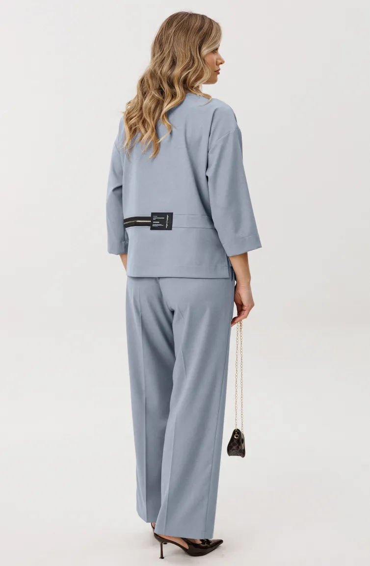 Garnitury damskie Verita moda #N-2440 goluboj