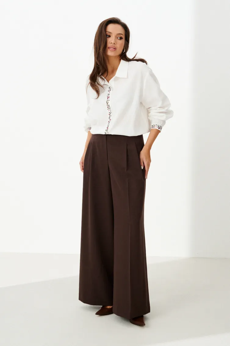 Blouse PND #801940 belyj