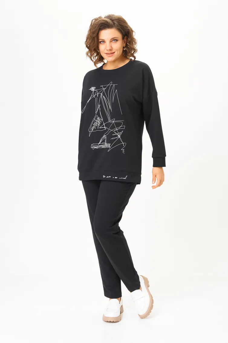 Zestaw STEFANY #2061-2 chernyj