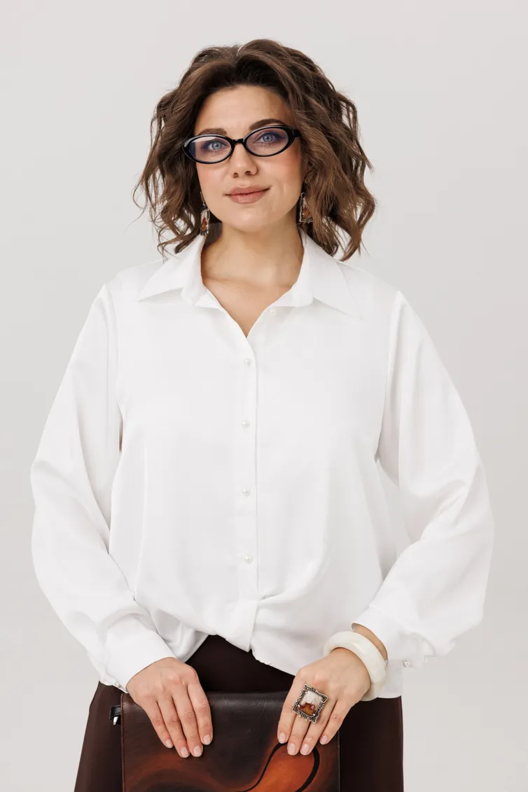 Shirt Anelli Laurel #1663 perlamutrovaya zhemchuzhina