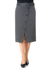 Spódnica Elite Moda #3475 seryj
