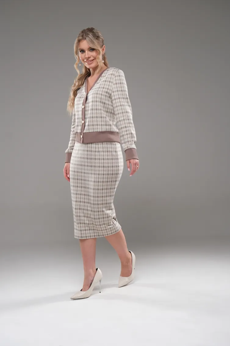 Костюм Galean Style арт. 903 бежевый