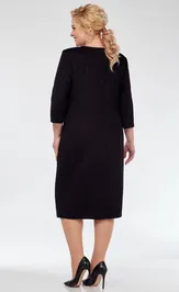 Dress Belinga 1228 chernyj