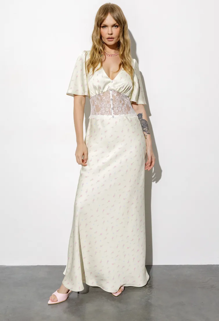 Dress Pirs #6662 pastelnyj zheltyj
