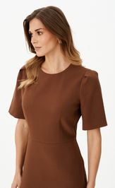 Платье Panda 125380 коричневый