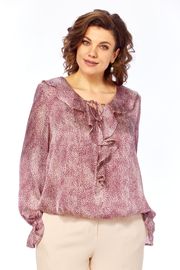 Blouse Olga Style #S889 bordovyj