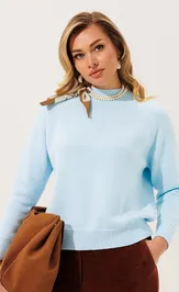 Jumper Romgil RV0504-XL5 bledno-goluboj