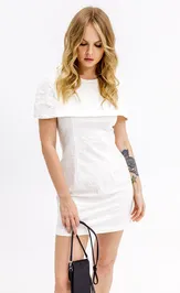 Sukienka Pirs 6874 molochnyj