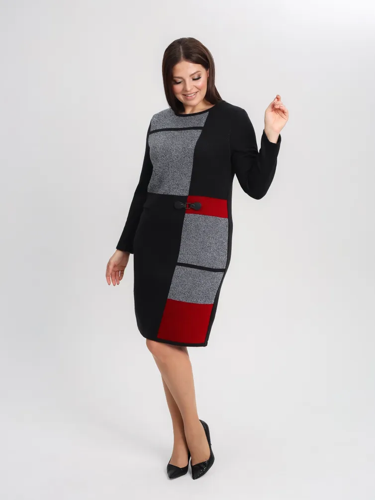 Dress BONADI #1901 vishnevyj