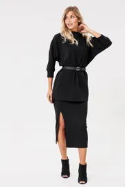 Spódnica PRATA wear #S006 chernyj