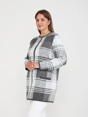 Sweter BONADI #2243 seryj