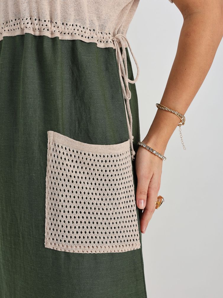 Платье BONADI арт. 1964 зеленый