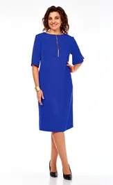 Dress Olga Style S984 vasilek
