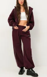 Garnitur Pirs 6507 marsala