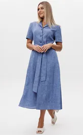 Dress Ma Cherie 4107 sinij melanzh