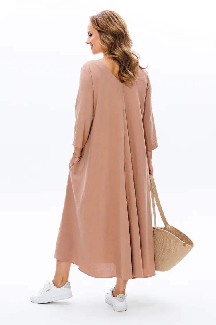 Dress Anastasia #1005.2 kapuchino