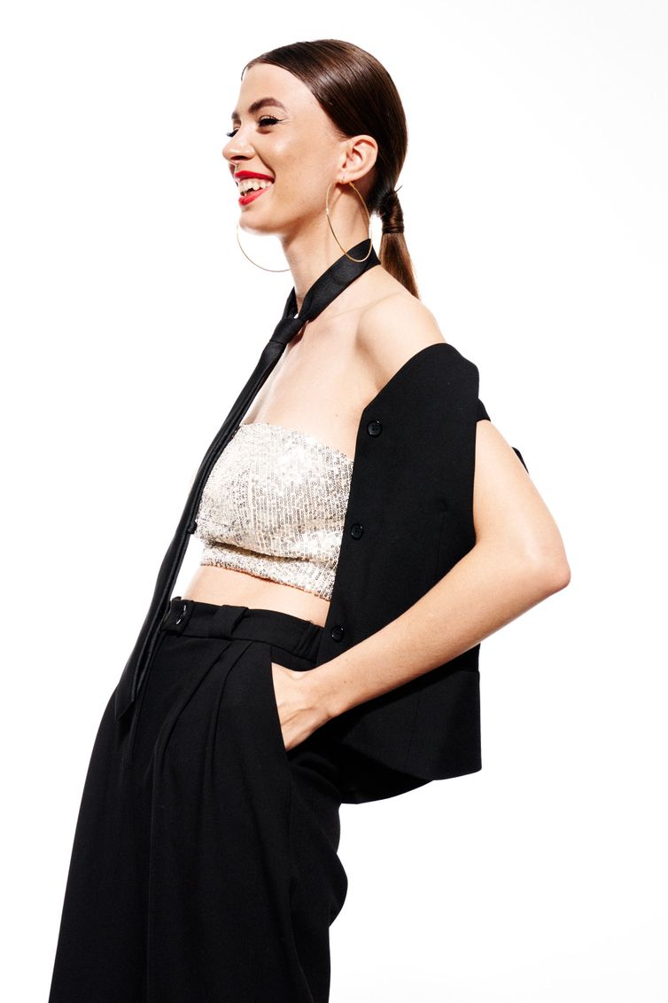 Blouse Elletto Life #3692 bezh