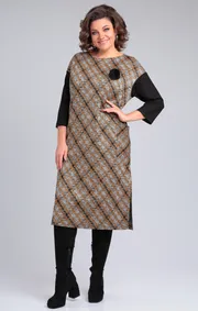 Платье Michel Chic арт. 2150 черн/горч