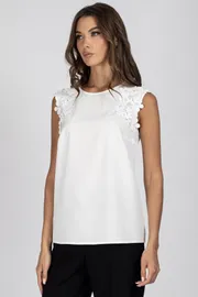 Blouse VIZAVI #715 molochnyj