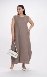 Sukienka FASHION CENTRE L-4258/Kakao/164