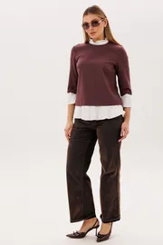 Bluzka Anelli Laurel #1824 maxagon