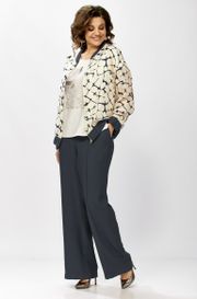 Комплект Milora арт. 1454 темно-синий + молочный