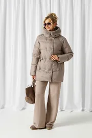 Coat Beautiful & Free #1018 seryj