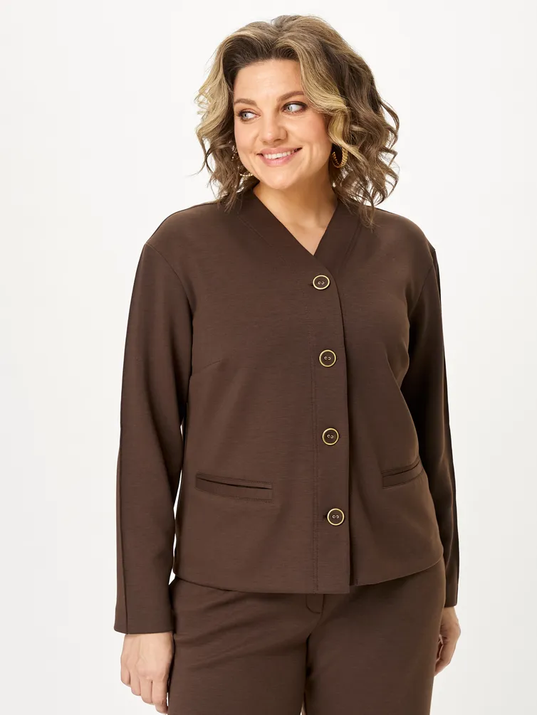 Костюм Vilena-fashion арт. 1203 шоколад