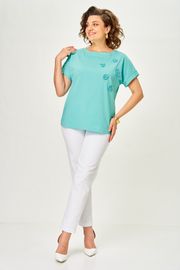 Блузон Rumoda арт. 2288 бирюзовый