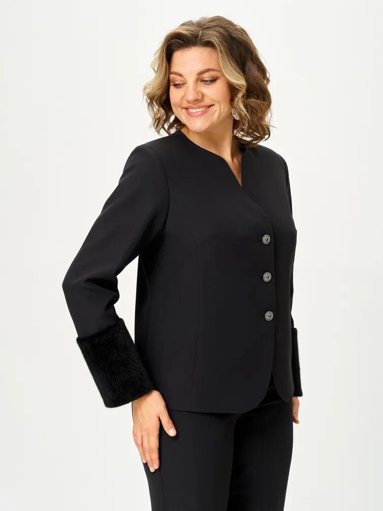 Garnitur Vilena-fashion #1210 chernyj