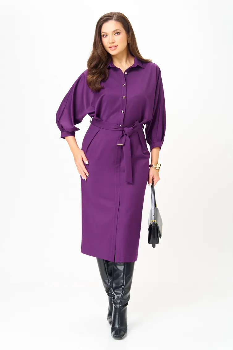 Dress Michel Chic #2189 slivovyj