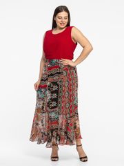 Юбка Avila арт. 1015 бордовый