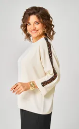 Блузка Rumoda 2274 дл.р молочный