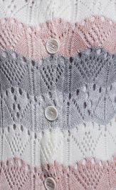 Кардиган BONADI 1285 пудра-серый