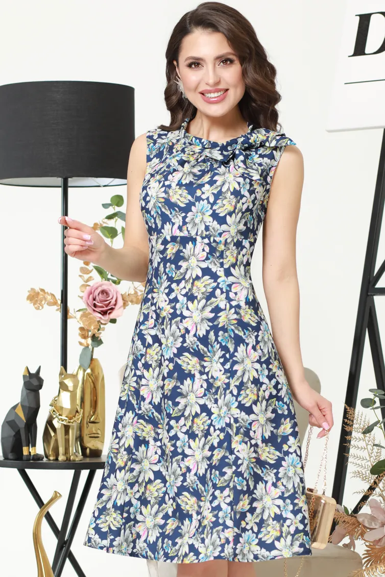 Sukienka DS Trend #P-2884 (Devichi gryozy, flauer)