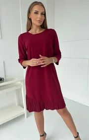 Dress nika.pl #0422 M&M-2 bordovyj