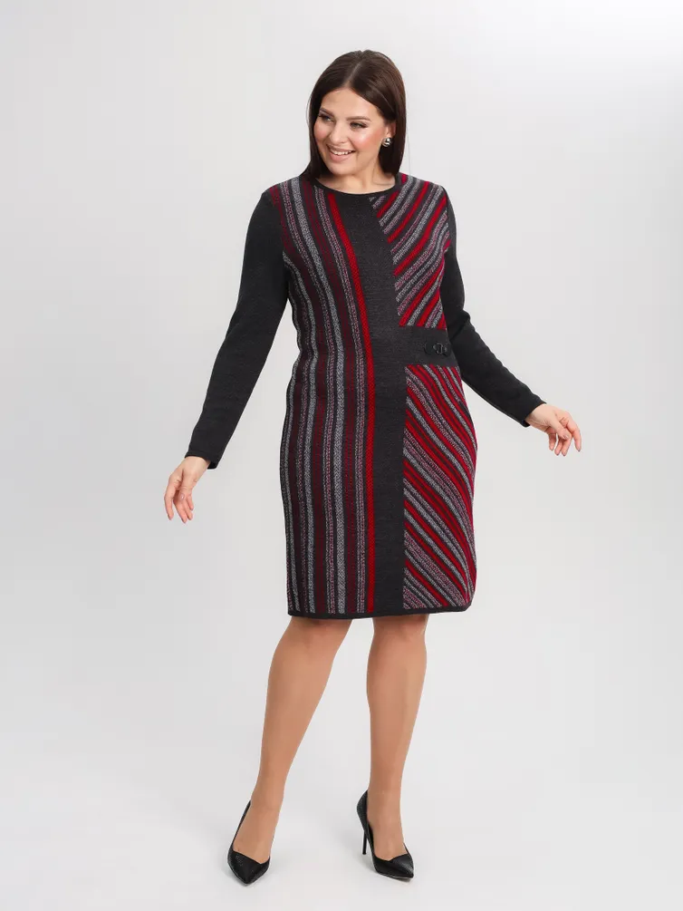 Dress BONADI #1905 vishnevyj