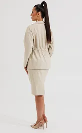 Костюм Galean Style 961 бежевый