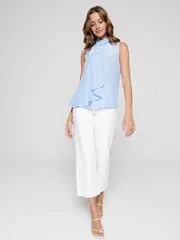 Blouse Conte Elegant #19S-821TSP pastel blue 170