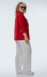 Костюм OVERYOU 245 красный с белым