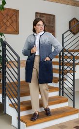 Кардиган BONADI 1986 джинс