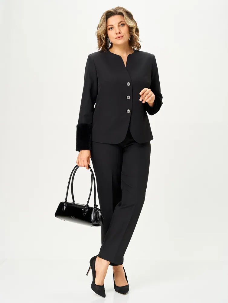 Garnitur Vilena-fashion #1210 chernyj