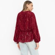 Blouse CHARUTTI #Gromche slov (bordo)
