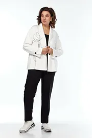 Комплект Vilena-fashion арт. 1004 молочный + черный